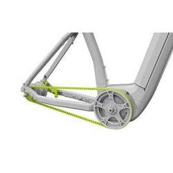 Transmission en courroie carbone (Gates Carbon Drive)