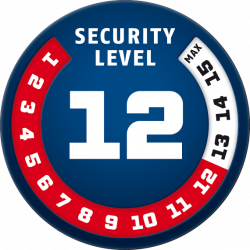 Security Level 12 ABUS GRANIT™ PLUS 470/150HB300 + EAZY KF