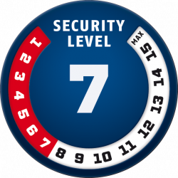 Security Level 7 - Antivol U ABUS FACILO 32/150HB300