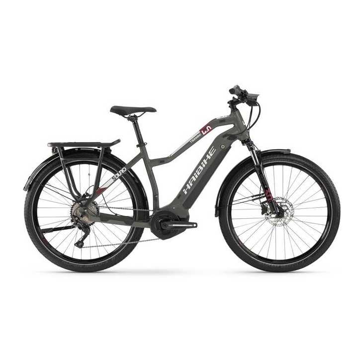 VÉLO ÉLECTRIQUE 2021 HAIBIKE SDURO Trekking 4.0 Mix Gris