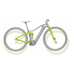 FLYER Uproc3 4-Link Suspension – 130 mm de débattement