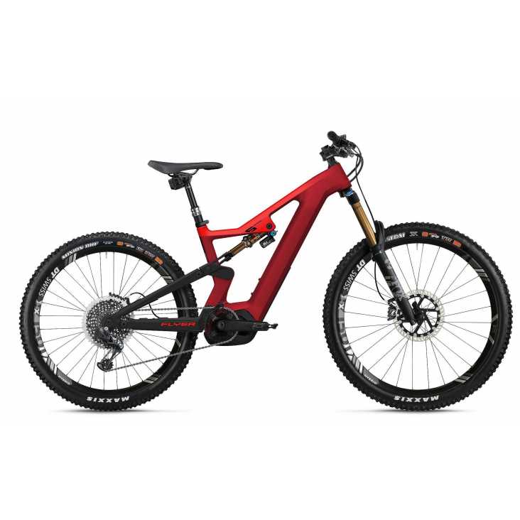VTT ÉLECTRIQUE 2021 FLYER E-Bike Uproc6 9.50 Rouge