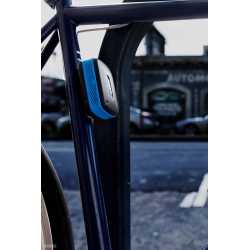 Antivol ABUS Alarmbox Bleu Accroché Vélo