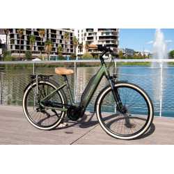 VÉLO ÉLECTRIQUE 2022 GRANVILLE E-Absolute 34+ Vert Outdoor