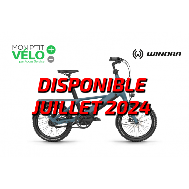 Petit Vélo Électrique 2022 Winora Radius Tour Bleu Disponible Juillet 2024