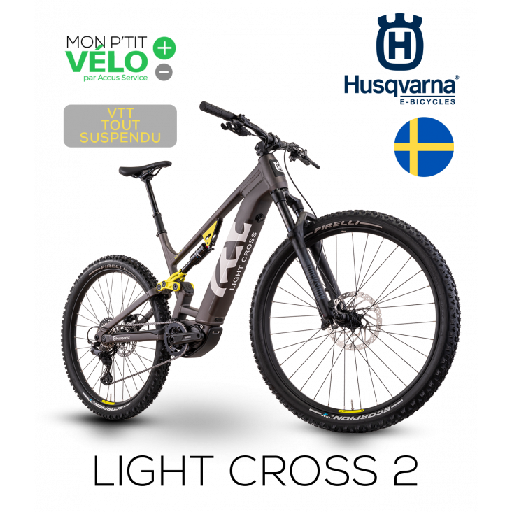 VTT Électrique Husqvarna Light Cross 2 LC2