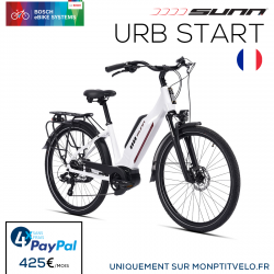 VÉLO ÉLECTRIQUE SUNN URB Start Paypal paiement 4 fois sans frais 425€ par mois