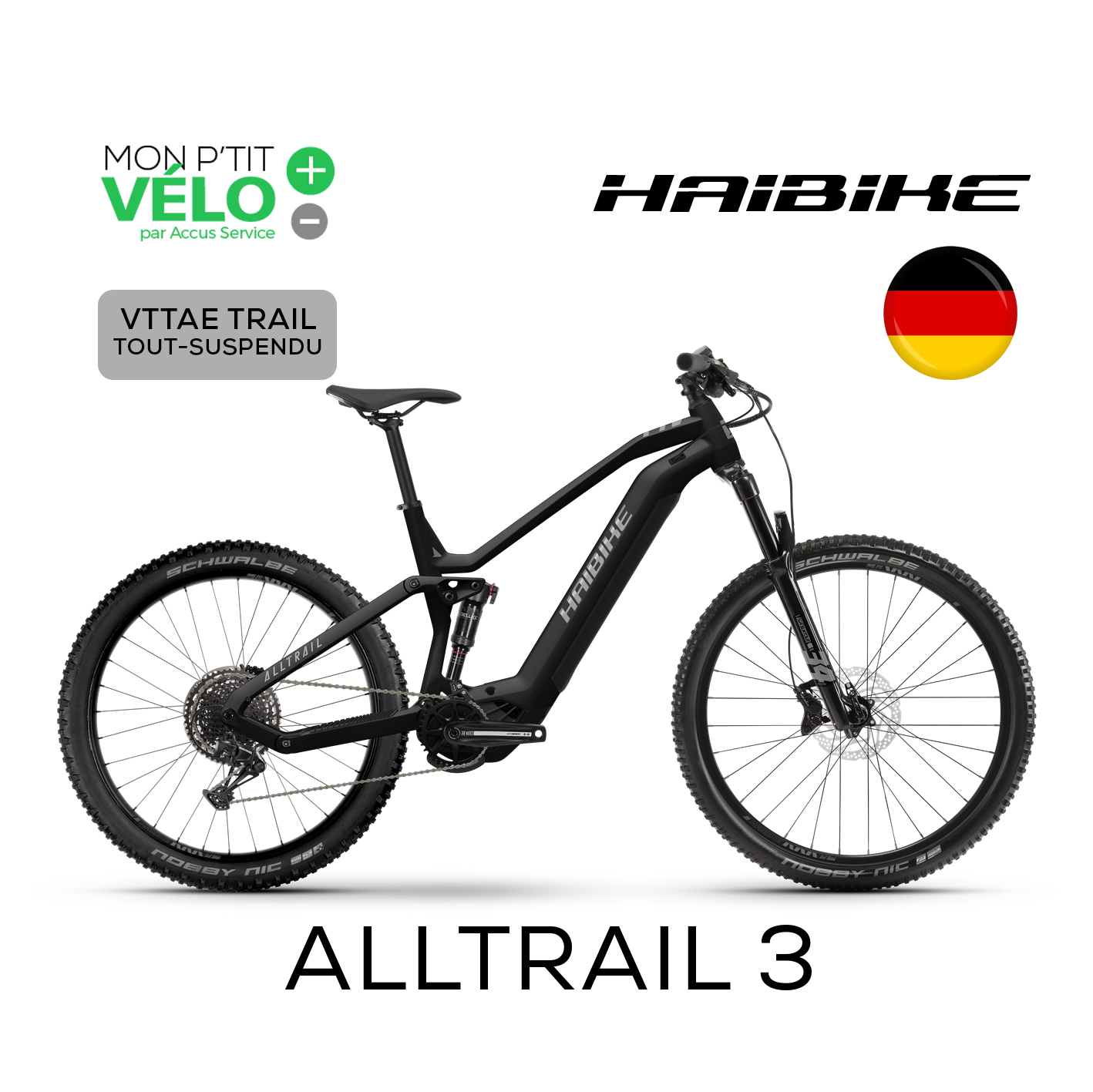 VTT électrique Haibike Alltrail 3