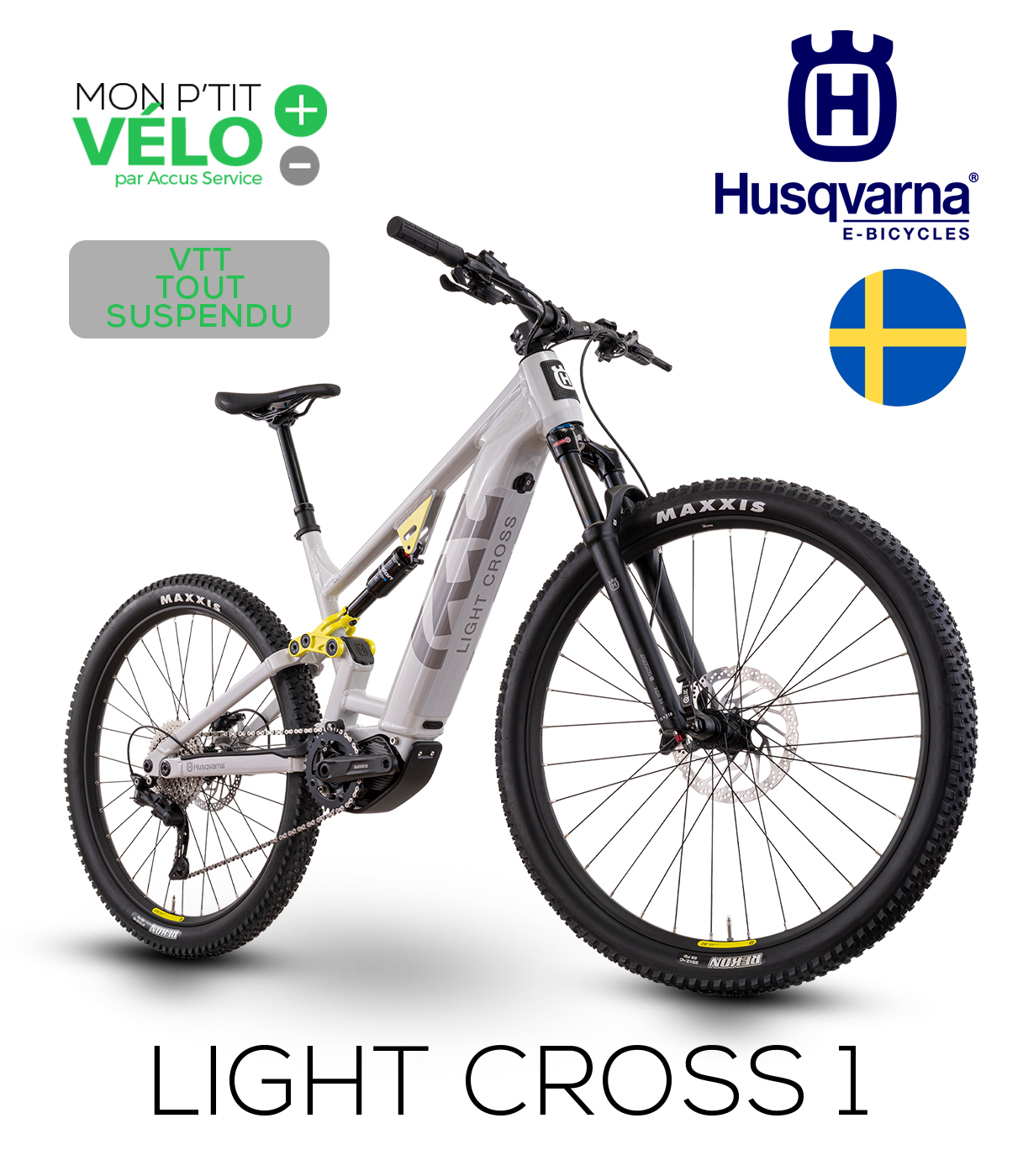 VTT Électrique Husqvarna Light Cross 1 LC1 Spécifications